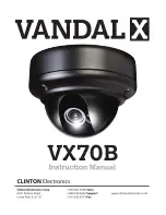 Clinton Electronics VandalX VX70B Instruction Manual preview