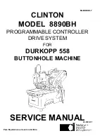 Clinton 8890BH Service Manual предпросмотр