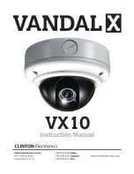 Clinton Vandal X VX10 Instruction Manual preview