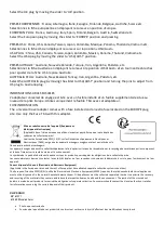 Предварительный просмотр 3 страницы Clip Sonic TEA182 Instruction Manual