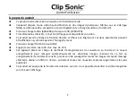 Preview for 4 page of Clip Sonic X97PC User Manual