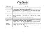 Preview for 8 page of Clip Sonic X97PC User Manual