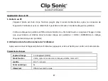 Preview for 28 page of Clip Sonic X97PC User Manual