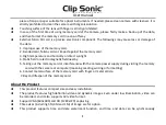 Preview for 33 page of Clip Sonic X97PC User Manual