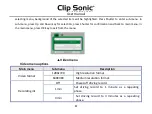 Preview for 42 page of Clip Sonic X97PC User Manual