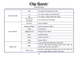 Preview for 48 page of Clip Sonic X97PC User Manual