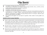 Preview for 61 page of Clip Sonic X97PC User Manual