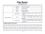 Preview for 73 page of Clip Sonic X97PC User Manual