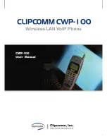 Preview for 1 page of Clipcomm CWP-100 User Manual