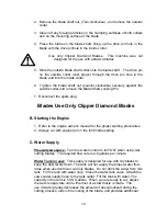 Предварительный просмотр 10 страницы Clipper C13E Owner'S Manual