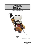 Предварительный просмотр 1 страницы Clipper C9 Owner'S Manual