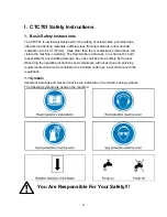 Предварительный просмотр 4 страницы Clipper CTC701 Owner'S Manual