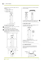 Предварительный просмотр 17 страницы CLIVET AQUA SWAN 190 Installation And Operating Manual