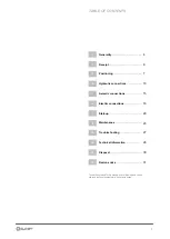 Preview for 3 page of CLIVET AQX CLA Series Installation, Use And Maintenance Manual