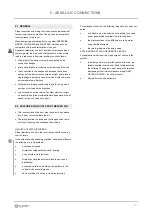 Preview for 12 page of CLIVET CAS Series Installation, Use And Maintenance Manual