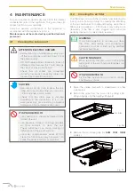 Preview for 66 page of CLIVET Ceiling & Floor-SL 2 IF2 53M Series Manual For Installation, Use And Maintenance