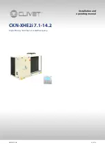 CLIVET CKN-XHE2i 10.1 Installation And Operating Manual preview