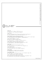 Preview for 44 page of CLIVET CPAN-U-17 Installation And Use Manual