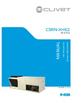 CLIVET CSRN-XHE2 Series Manual preview