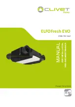 Предварительный просмотр 1 страницы CLIVET ELFOFresh EVO CPAN-YIN Manual For Installation, Use And Maintenance