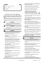 Preview for 85 page of CLIVET MSAN-XMi 120T Installation And Owner'S Manual