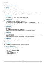 Предварительный просмотр 4 страницы CLIVET MSAT-XEE 10.2 Installation And Operating Manual