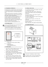 Предварительный просмотр 12 страницы CLIVET WBAN 122 Installation, Use & Maintenance Manual