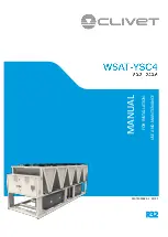 Предварительный просмотр 1 страницы CLIVET WSAT-YSC4 Manual