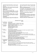 Preview for 11 page of CLIVET WSHN-EE 101 Installation And Use Manual