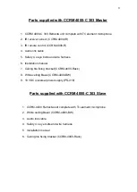 Preview for 4 page of Clockaudio CCRM4000-C303 Installation Manual And User'S Manual