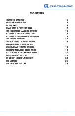 Preview for 4 page of Clockaudio CDT100 MK3 Manual