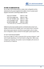 Preview for 15 page of Clockaudio CDT100 MK3 Manual