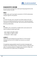 Preview for 22 page of Clockaudio CDT100 MK3 Manual