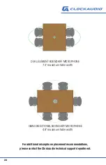 Preview for 24 page of Clockaudio CDT100 MK3 Manual