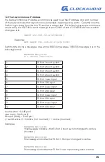 Preview for 35 page of Clockaudio CDT100 MK3 Manual