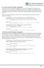 Preview for 43 page of Clockaudio CDT100 MK3 Manual