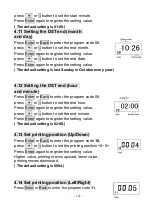 Предварительный просмотр 14 страницы Clocking Systems ANALOGUE Instruction Manual