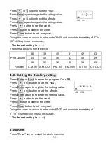 Предварительный просмотр 16 страницы Clocking Systems ANALOGUE Instruction Manual