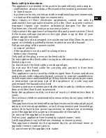 Preview for 9 page of Cloer 12 Instruction Manual With Recipes