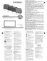 Cloer 3317-1 Instruction Manual preview