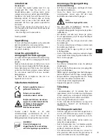 Предварительный просмотр 23 страницы Cloer 6219 Instruction Manual