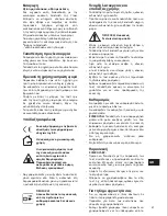 Предварительный просмотр 47 страницы Cloer 6219 Instruction Manual