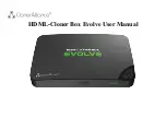 ClonerAlliance HDML-Cloner Evolve Box CA-1180E User Manual предпросмотр