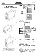 Preview for 6 page of Cloos GL 302 Operating Instructions Manual