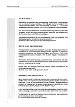 Preview for 4 page of Cloos GLC 403 PA-TS Operating Instructions Manual