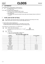 Preview for 12 page of Cloos QINEO Micro 300 Operating Instructions/Spare Parts List