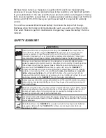 Preview for 2 page of Clore Automotive Charge IT PP15 Operator'S Manual