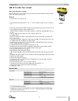 Clorius Controls AVM 321S Product Data Sheet preview