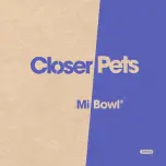 Closer pets MiBowl CP500 Manual preview