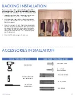 Preview for 31 page of closet.com Organization Delivered Installation Instruction